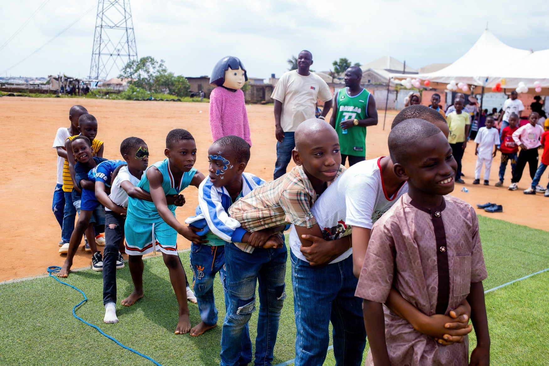 Children at play