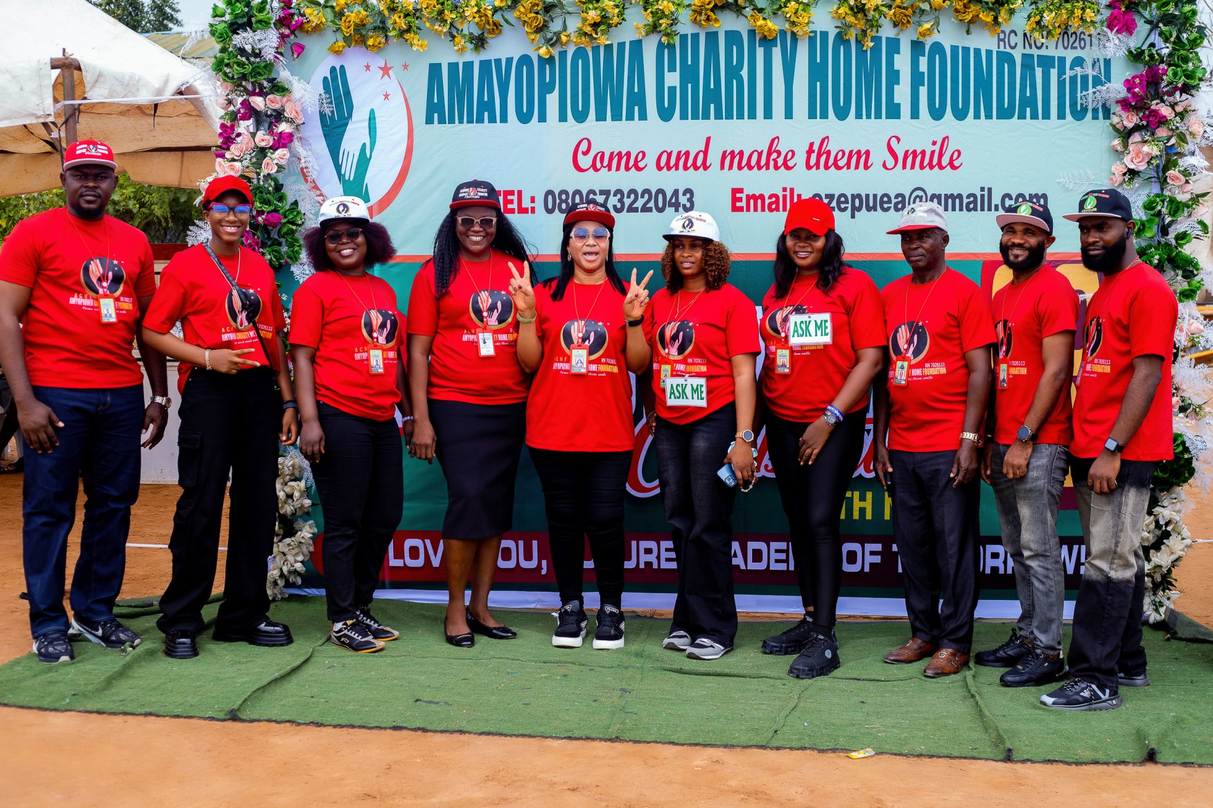 Amyopiowa Foundation team