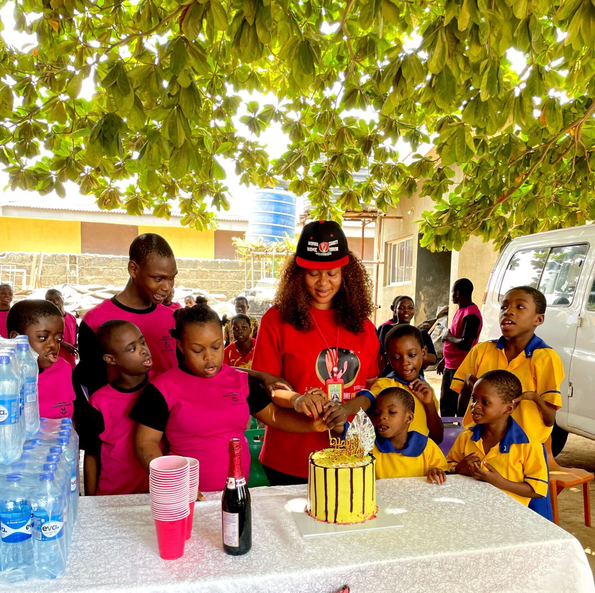 Visit to Destitute Home